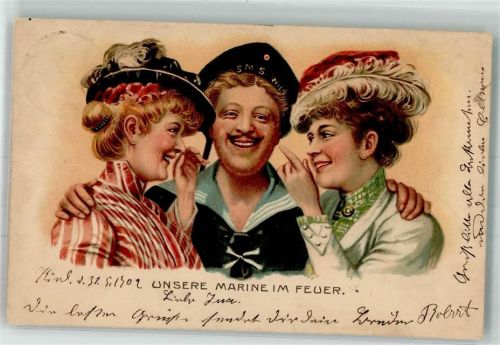 1902 Unsere Marine im Feuer