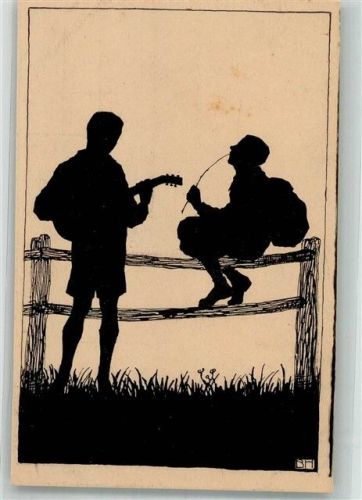 Silhouetten sign. BH