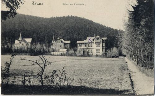 1909 Tabarz, Villen am Zimmerberg