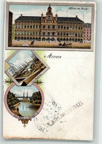 Antwerpen Rathaus Hafen