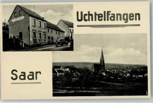 Uchtelfangen Gasthaus Jakob Baltes Kirche St. Josef Fotograf Lorenz