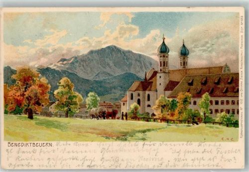 Benediktbeuern 1899 Zieher, Ottmar Nr. 1312 Kloster