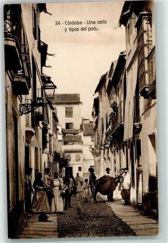 Cordoba Una calle y tipos del pais