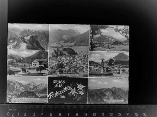 Ruhpolding Mehrfachbildkarte
