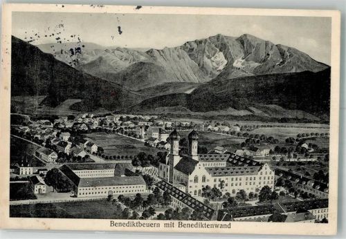 Benediktbeuern Bahnpost Kochel München Zug 1470 Mit Benedikenwand