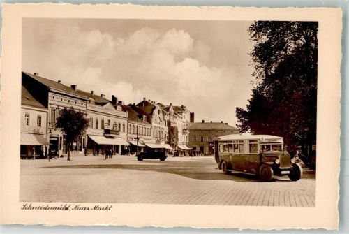 Schneidemühl Omnibus Marktplatz Neuer Markt