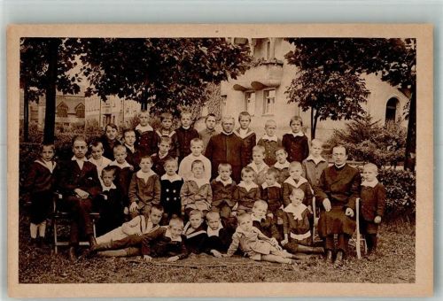 88178 W8999 Heimenkirch Foto AK Herz Jesu-Heim Gruppenaufnahme Kriegerwaisenkinder
