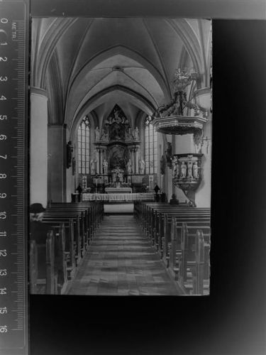 49377 W2848 Vechta GLASNEGATIV Kirche