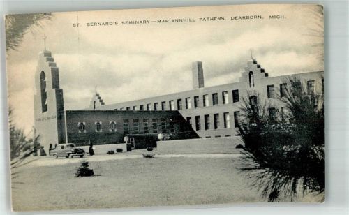 Dearborn Bernhard´s Seminary Mariannhill Fathers Auto