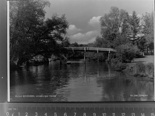 29549 W3118 Bad Bevensen GLASNEGATIV An der Jimenau
