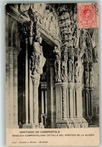 Santiago Basilca Compostelana Marke bildseitig Hauser y Menet