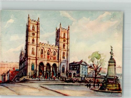 Montreal Denkmal Kirche Notre Dame