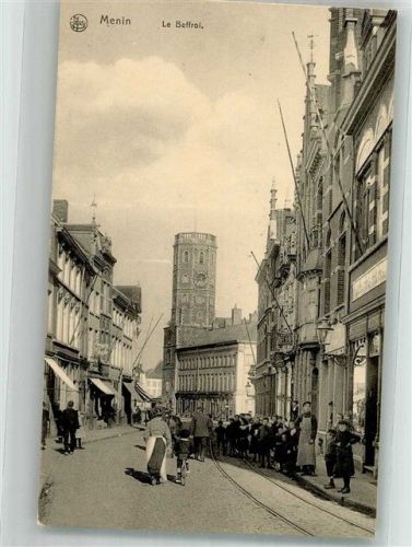 Menen 1915 Feldpost WK I 39 Inf.Div.