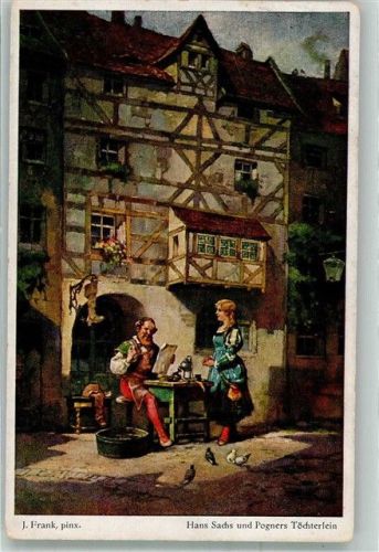 sign. Frank J. Hans Sachs u. Pogners Töchterlein Verlag Emil Köhn 1149