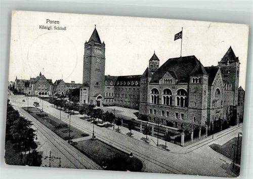Posen 1921 Königliches Schloss