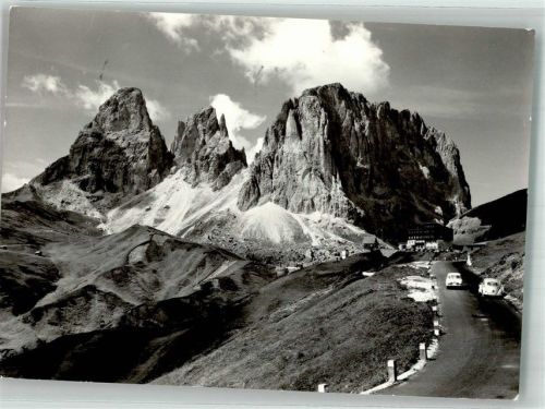 Sellajoch Passo Sella Auto Hotel Bergstrasse