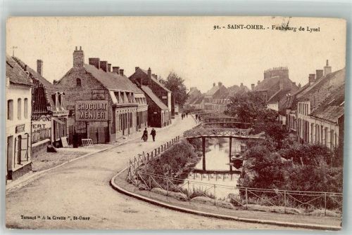 Saint-Omer 1912 Faubourg de Lysel