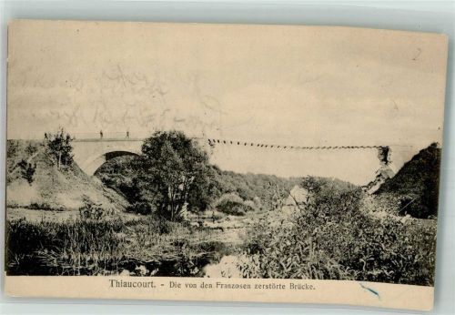 Thiaucourt-Regnieville 1915 Feldpost WK I 21. Reserve-Div.