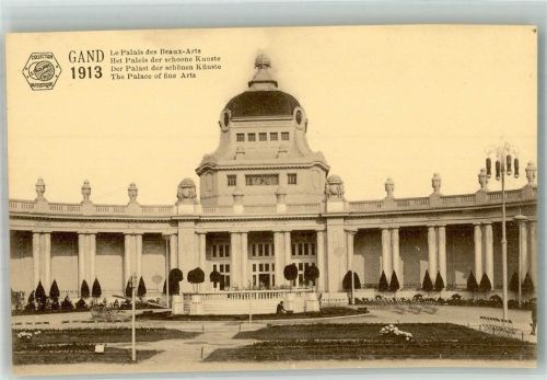 Gand Ausstellung 1913 Der Palast der schönen Künste