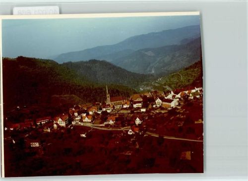 76596 W7564 Bermersbach , Murgtal FOTO KEINE AK Luftaufnahme
