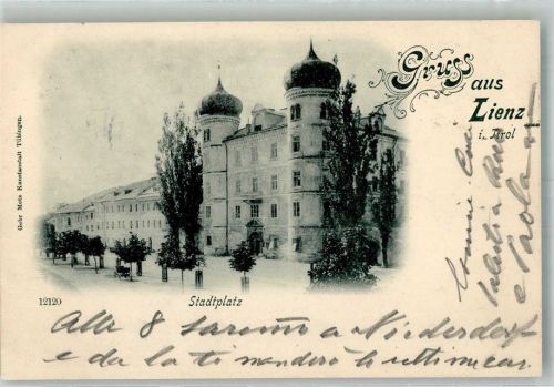 Lienz 1898 Stadtplatz