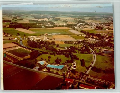Harsewinkel Luftaufnahme Freibad Fußballplatz
