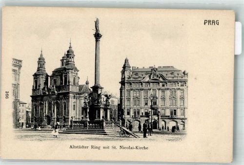 Prag Altstädter Ring Kirche St. Nicolai