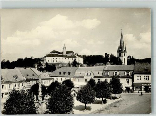 Lipnice nad Sazavou Lipnitz an der Sasau Foto AK Brug Ledec
