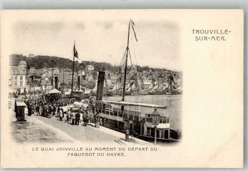 Trouville-sur-Mer Hafen Le Quai Joinville