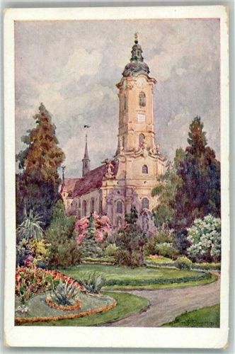 Zwettl Stift 1929 Kirche Stift
