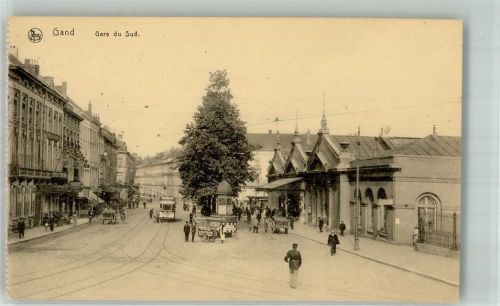 Gand Bahnhof Süd Straßenbahn