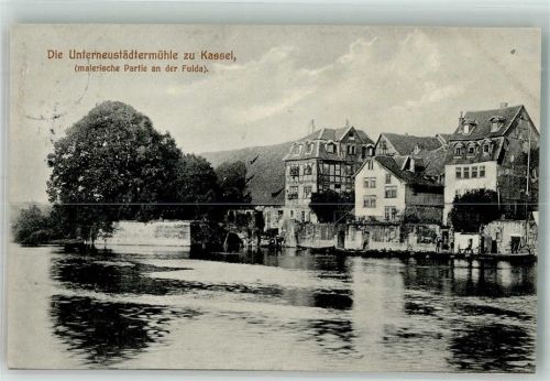 Kassel 1912 Unterstädtermühle