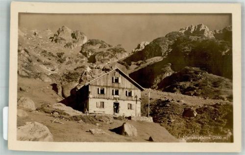 Muttekopfhütte Hüttenstempel
