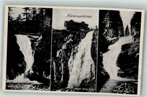 Spindleruv Mlyn Riesengebirge Kochelfall Elbfall Zackelfall