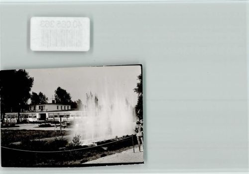 Lembruch Wasserfontäne