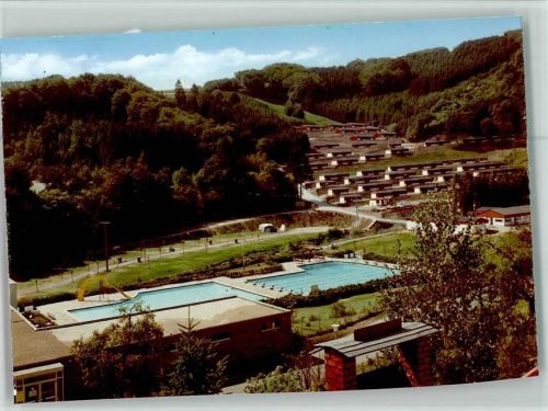 54649 W5523 Waxweiler FOTO KEINE AK Freibad