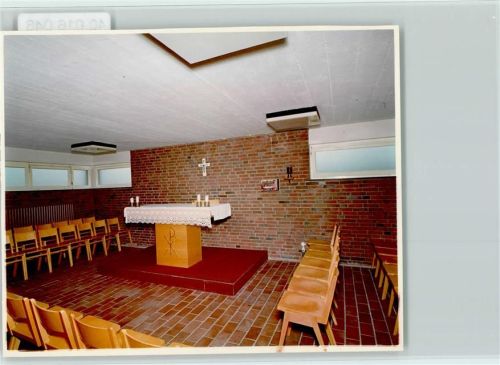 Spiekeroog Kinder-Kurheim Meerstern Innenaufnahme Hauskapelle