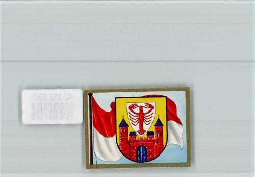 Cottbus Stadtwappen Kosmos Sammelbild 6x5cm