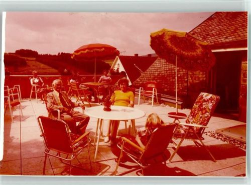 Hesselbach Pension Waldmannsheil Terrasse