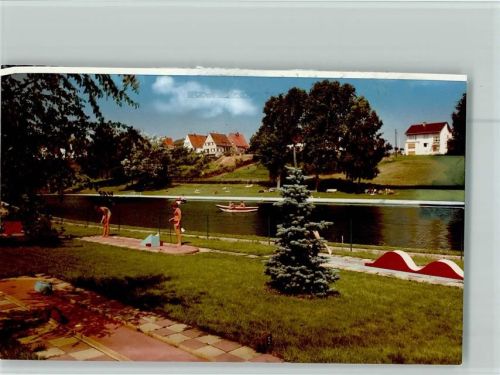 67691 W6755 Hochspeyer FOTO KEINE AK Strandbad Minigolf