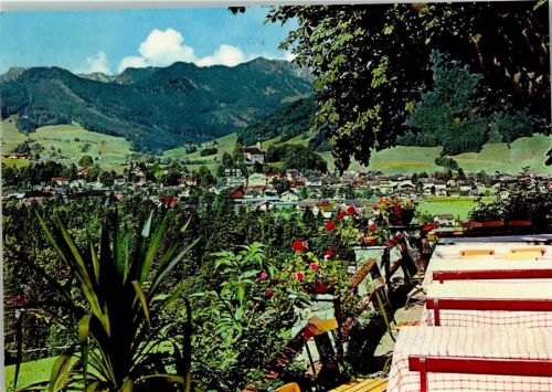 Ruhpolding Ruhpolding gegen Hochfelln und Westernberg AKU2