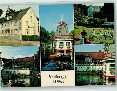 Haan Heidelberger Mühle Windmühle Mehrfachaufnahme