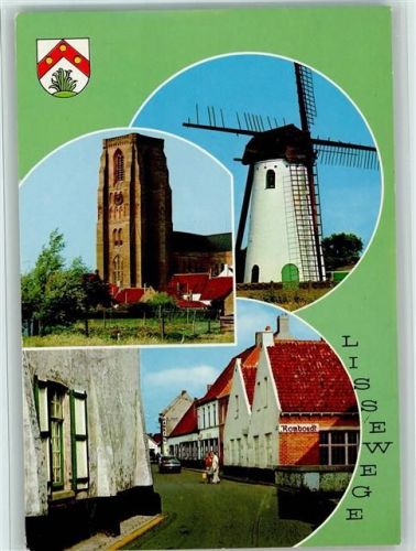 Lissewege Windmühle Kirche Paar kauft ein