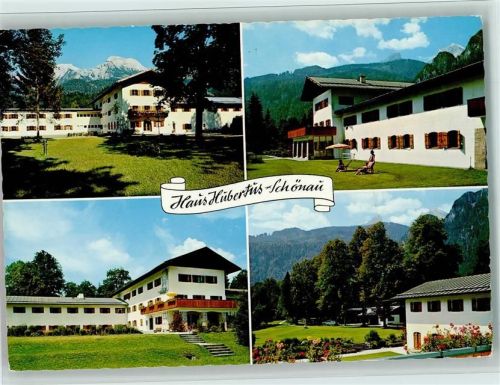 Schönau Haus Hubertus vier Ansichten