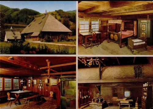 Gutach Schwarzwälder Freilichtmuseum Vogtsbauernhof Hippenseppenhof Schlafkammer