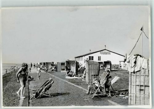 Tossens Foto Strandpromenade