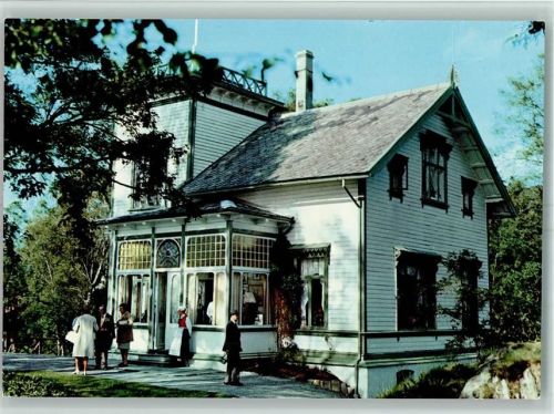 Bergen Foto AK Troldhaugen Zuhause von Edvard Grieg