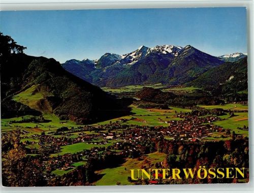 83246 W8218 Unterwössen - Fliegeraufnahme