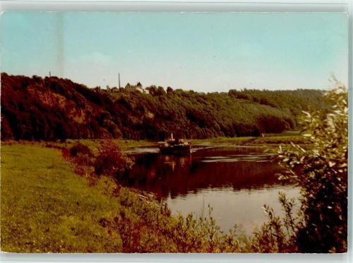37699 W3476 Fürstenberg , Weser FOTO KEINE AK Weserschiff