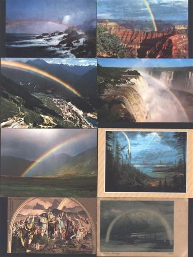 Regenbogen Lot mit 17 AK, 1955- ca.1970, überwiegend gute Erhaltung, teils gelaufen